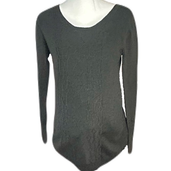 Liz Lange Gray Maternity Sweater, Size Large - Picture 1 of 8